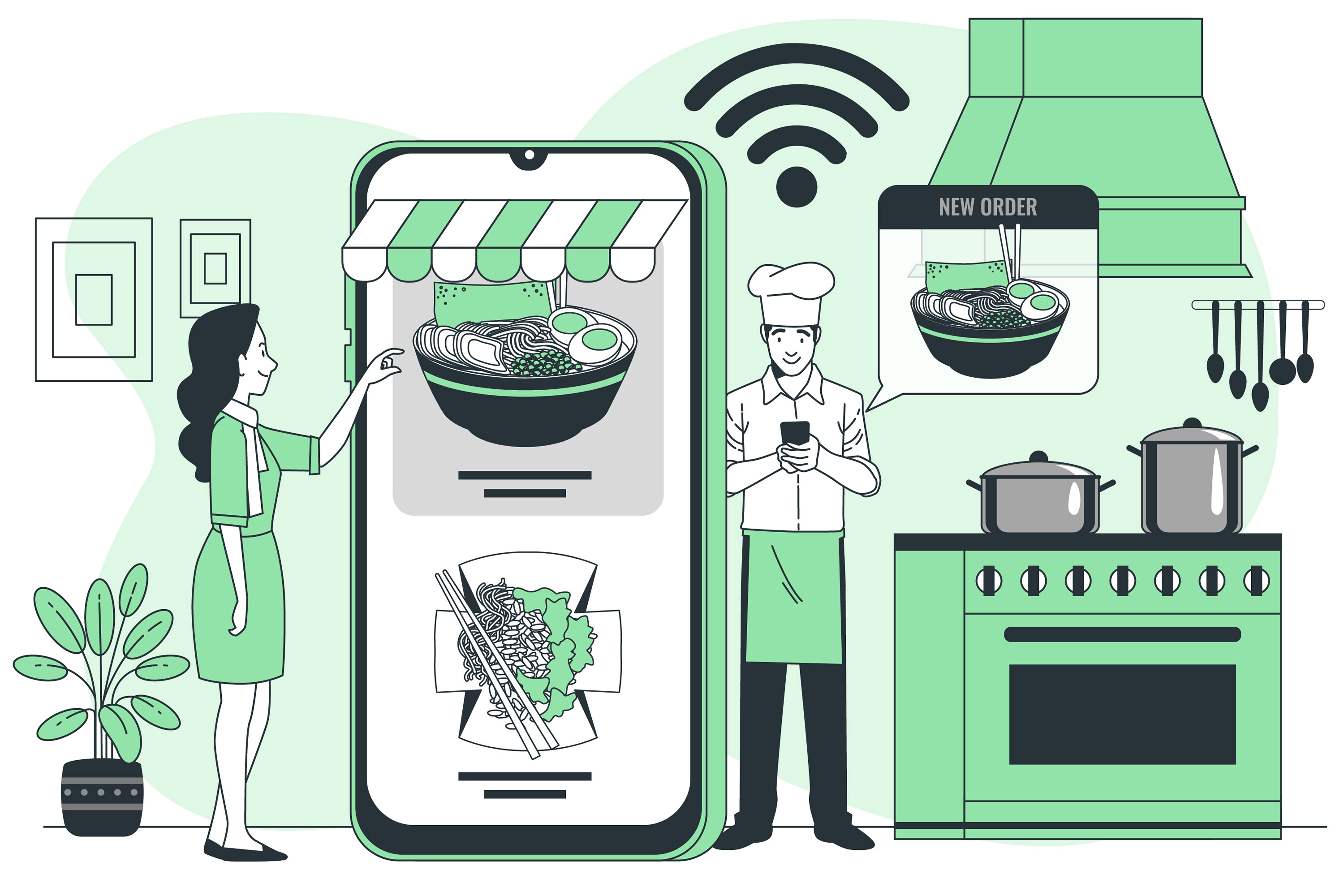 Online Menu Ordering System